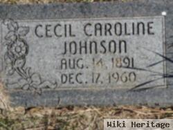 Cecil Caroline Hulse Johnson