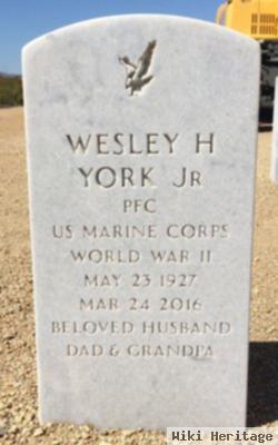 Wesley Homer York, Jr