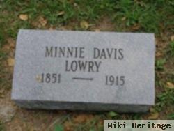 Minnie Davis Lowry