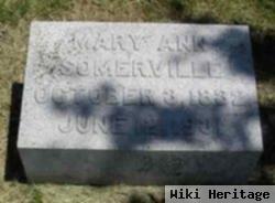 Mary Ann Woodcock Somerville