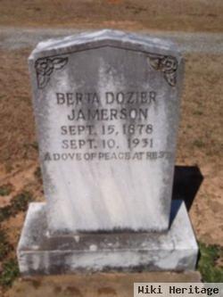 Berta Dozier Jamerson