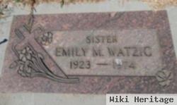 Emily M Watzig