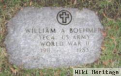 William A Boehmer