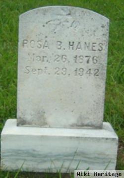 Rosa B. Hanes