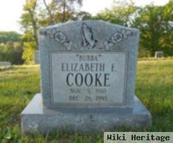 Elizabeth E. "bubba" Cooke