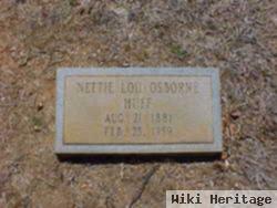 Nettie Lou Osborne Huff