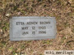 Etta Agnew Brown