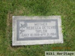 Rebecca Detevis Taylor