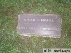 Miriam Green Russell