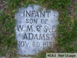 Infant Son Adams