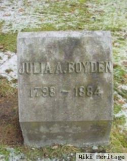 Julia A. Boyden