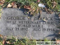 Lt George Webster Derrick