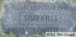 Infant Dau. Simpkins