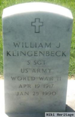 William J Klingenbeck