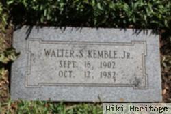 Walter S Kemble, Jr