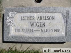 Esther Sophia Abelson Wigen