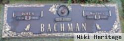 Walter E Bachman