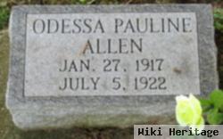 Odessa Pauline "desy" Allen