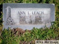 Ann L. Chapman Leach