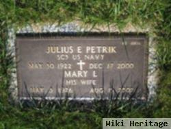 Julius E Petrik
