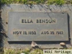 Ella Olive Olson Benson