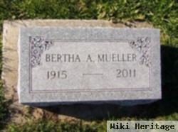 Bertha A Gallagher Mueller