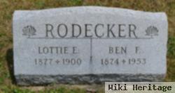 Lottie E Rodecker