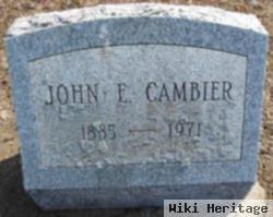 John E Cambier