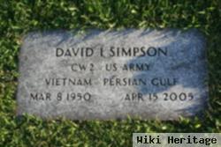 David I Simpson