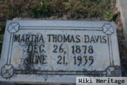 Martha Matilda Thomas Davis