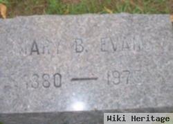 Mary B. Garner Evans