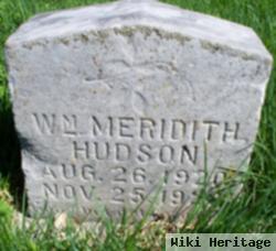 William Meridith Hudson