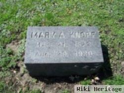 Mary A Knopf