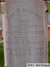 Annie Mary Simsen