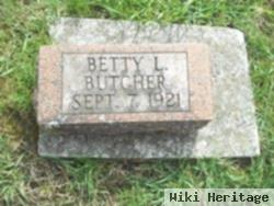 Betty L. Butcher