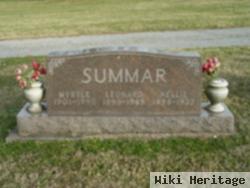 Nellie Irene Summar