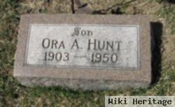 Ora A. Hunt