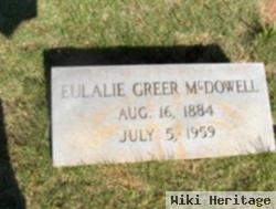 Eulalie Lee Geer Mcdowell