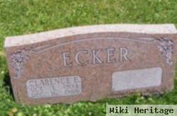 Clarence Edgar Ecker, Sr