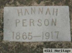 Hannah Person