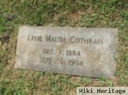 Effie Maude Cothran