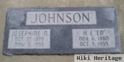 Hyrum Edwin "ed" Johnson