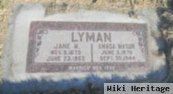 Amasa Mason Lyman, Iii