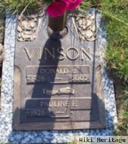 Pauline Elizabeth Wicall Vinson