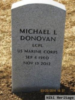 Michael L Donovan