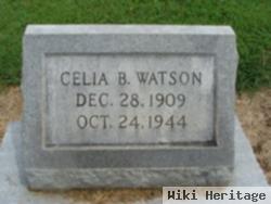 Celia B Watson