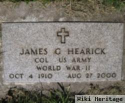 James G Hearick