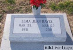 Elma Jean Hysell Rayls