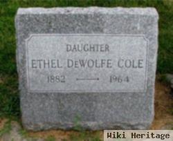 Ethel Dewolfe Cole