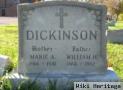 William H Dickinson